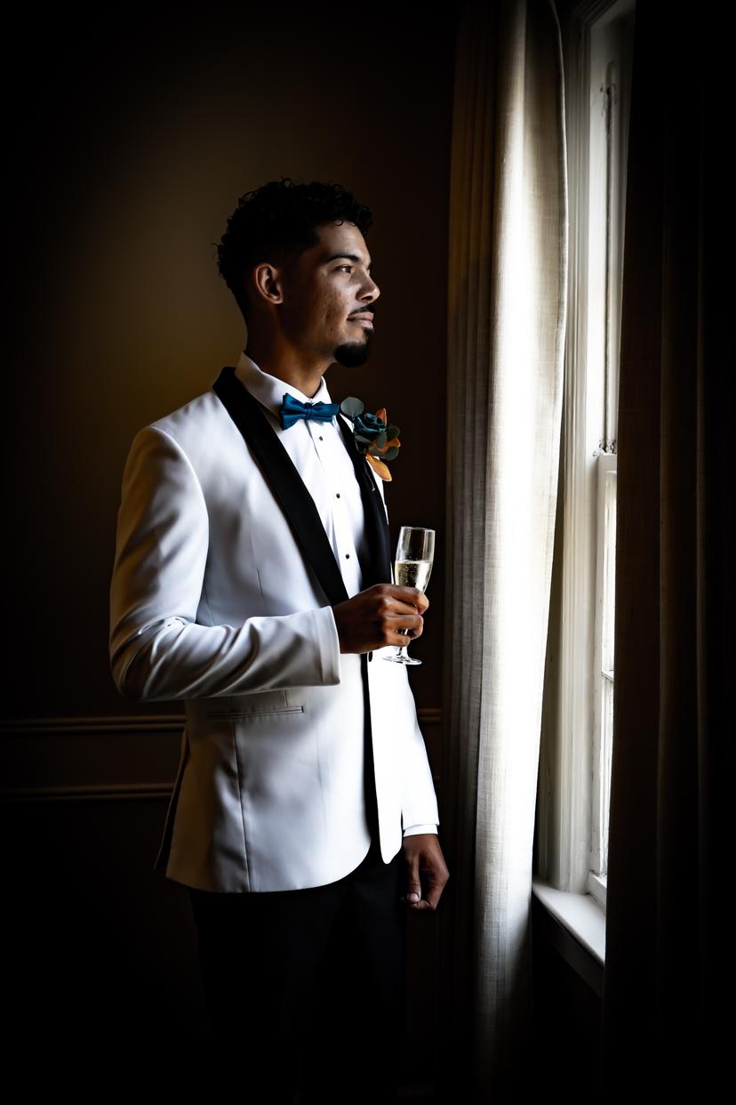 Symone & Von wedding photograph 1