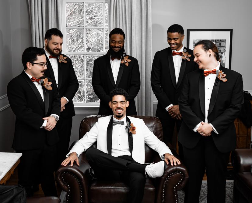 Symone & Von wedding photograph 3