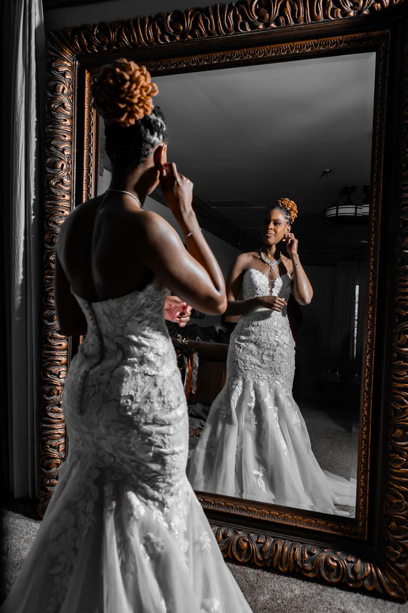 Symone & Von wedding photograph 7