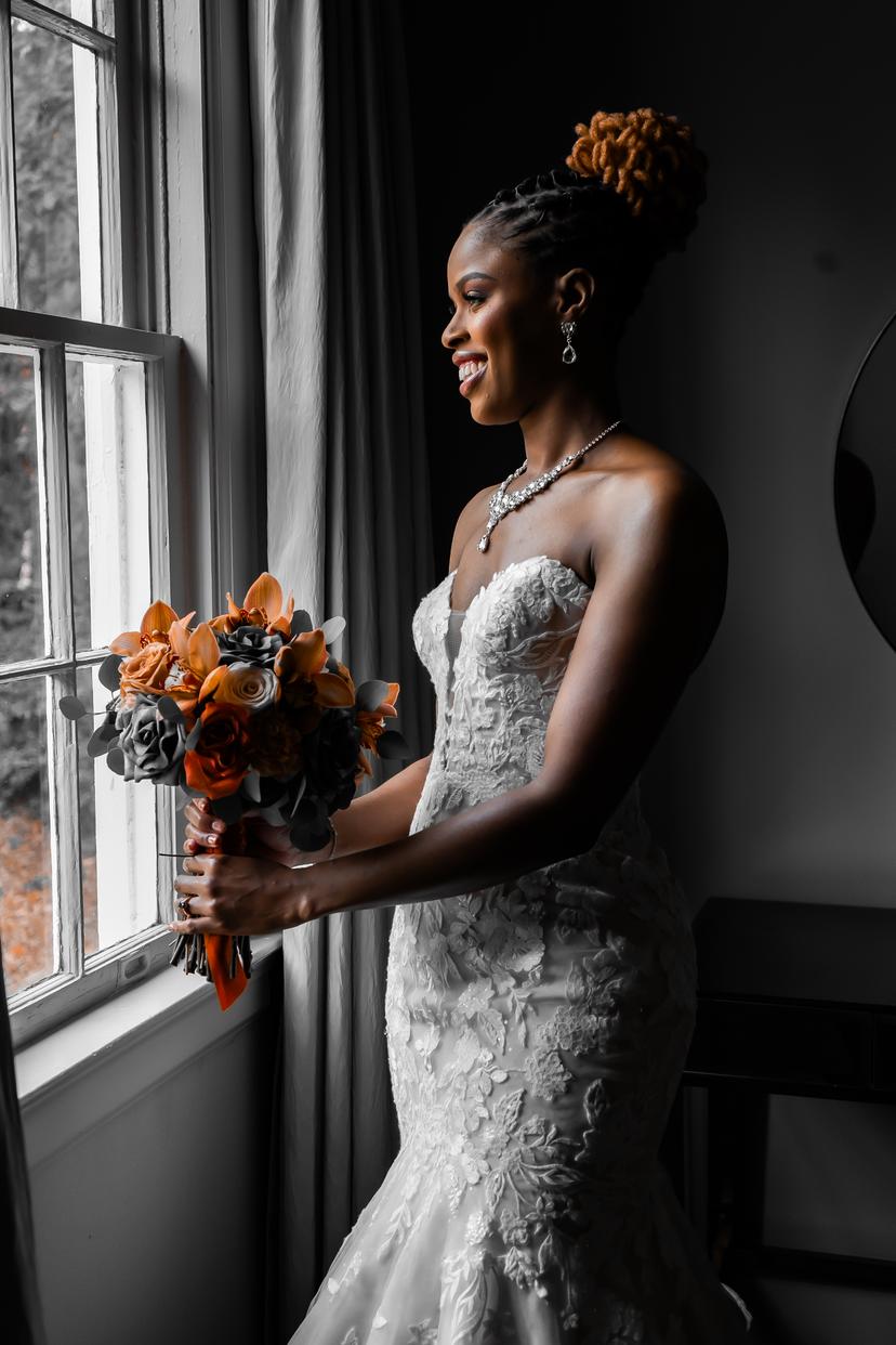 Symone & Von wedding photograph 8