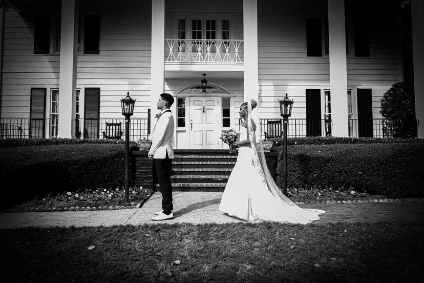 Symone & Von wedding photograph 9
