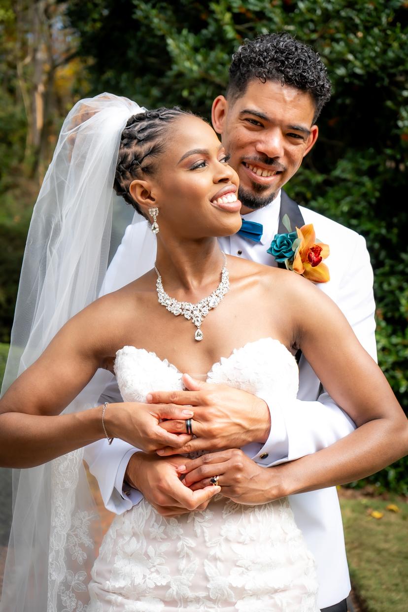Symone & Von wedding photograph 12
