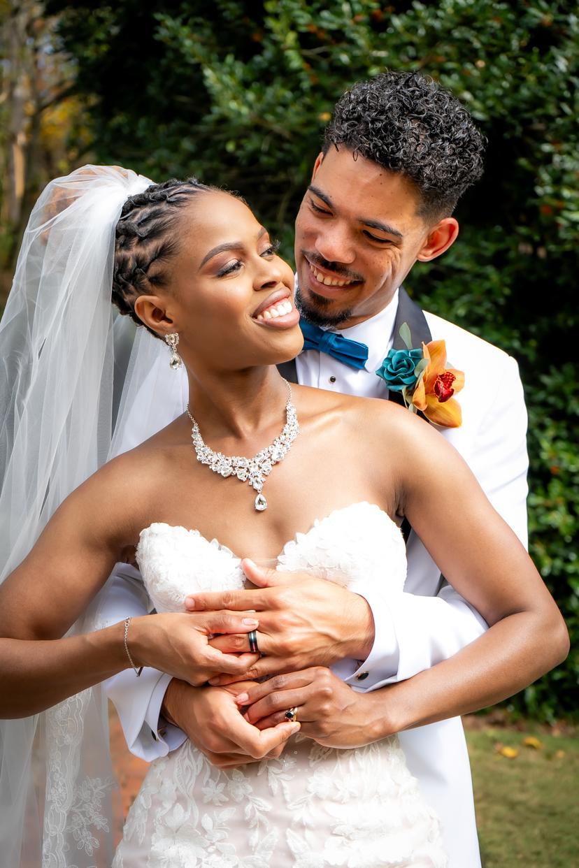 Symone & Von wedding photograph 13