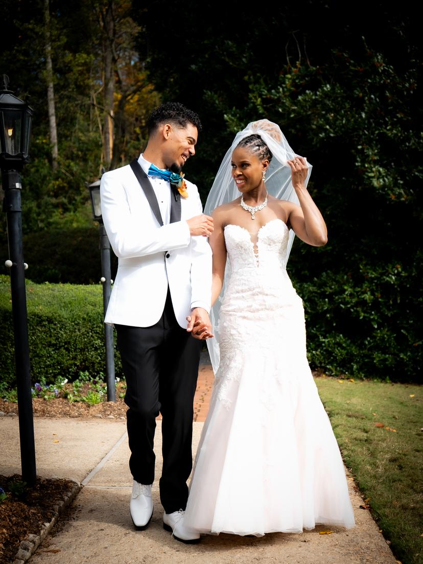 Symone & Von wedding photograph 14